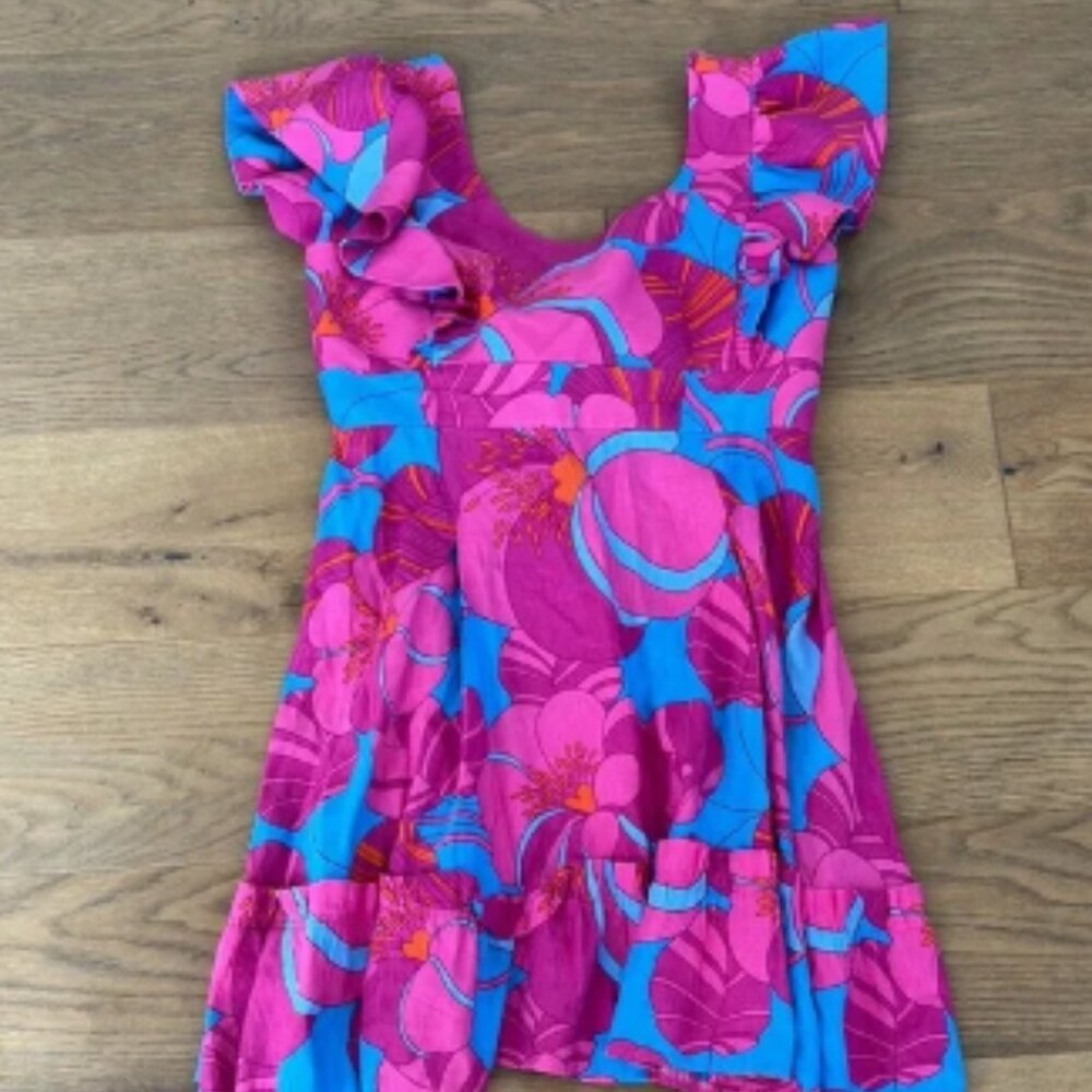 Tuckernuck X Cameran Eubanks Wimberly Wild Azalea Edisto Dress Pink Floral